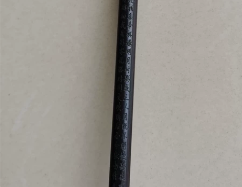 老红木狼毫老毛笔！杆子长21.8厘米，毛长...