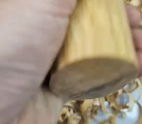 老山檀香，纯手工手刨镇尺 醇化年份八年以上...