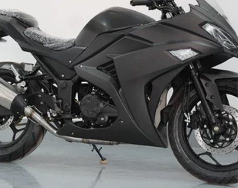 全新V6小忍者摩托车跑车国四电喷双缸400...