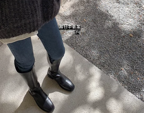 大码女装秋冬新款九分直筒牛仔裤显瘦胖mm高...