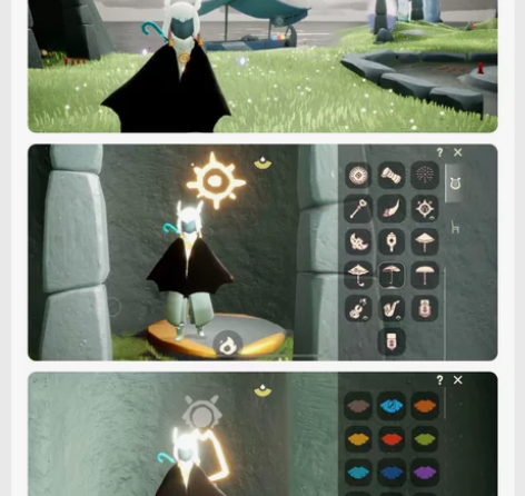 【光遇】三全伞鸟无暇 光遇ios手死三全伞...