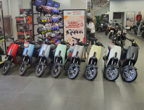 新大洲本田电动自行车 续航80，天能锂电 ...