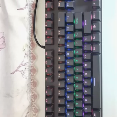 雷柏v500pro茶轴 按键全正常 已清洁...