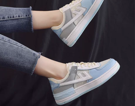 回力夏季透气网面鞋男空军一号运动板鞋 感兴...