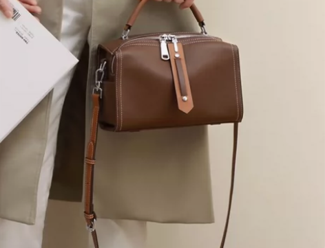 viney头层牛皮包包女包轻奢斜挎包女妈妈...