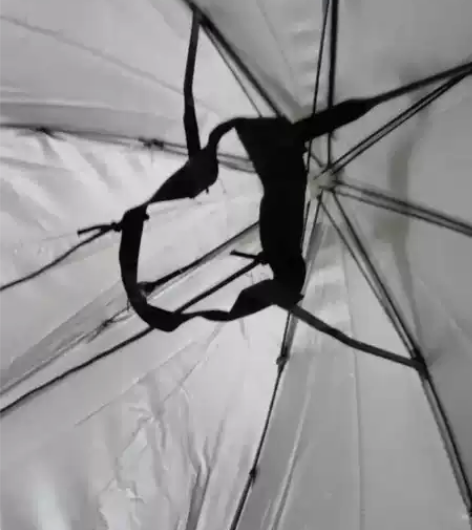 头戴式雨伞/小雨伞丶海滩游玩头戴雨伞/多用...