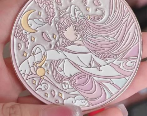 【出现货】西施金属徽章 伴生皮肤 归虚梦演...