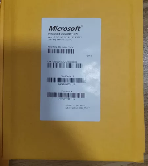 正版win10专业版嵌入式，企业版和长期服...