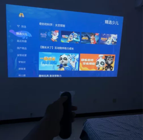 【实拍真参数】投影仪 家用高清1080p投...