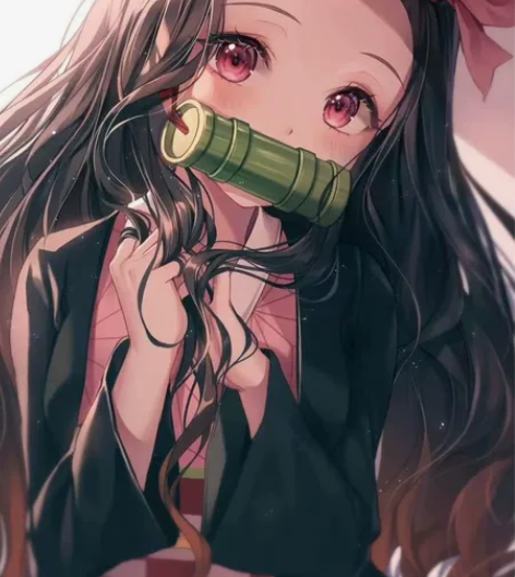 【包】鬼灭之刃祢豆子原皮cos服大全套 衣...