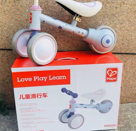 全新正品Hape 平衡车滑行车宝宝益智1-...