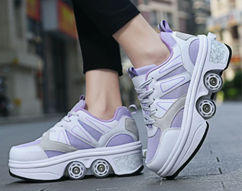 男女童四轮滑轮鞋春夏秋冬儿童轱辘鞋溜冰鞋成...