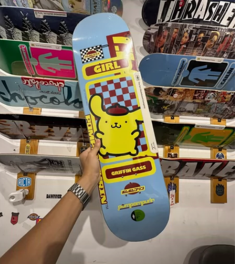 girl三丽鸥联名美国进口滑板板面 关键词...