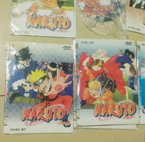 火影忍者 出火影忍者动画DVD，分别是第三...