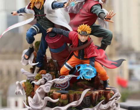 火影精品手办第一弹 第一款火影忍者 羁绊宿...