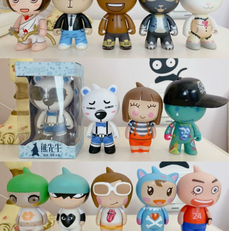 【退坑出】淘公仔 手办 玩偶摆件 第一排：...