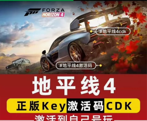 极限竞速  地平线4 正版游戏激活码cdk...