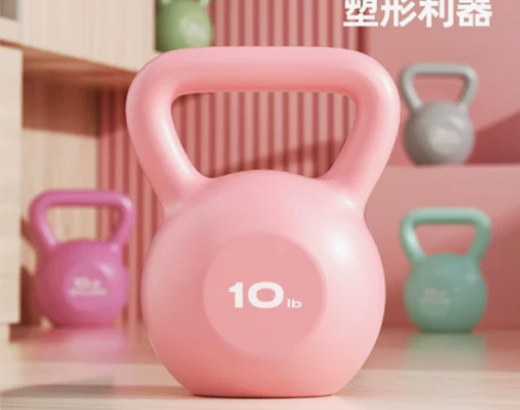 朗威壶铃女士健身家用男士哑铃竞技专业壶铃球...