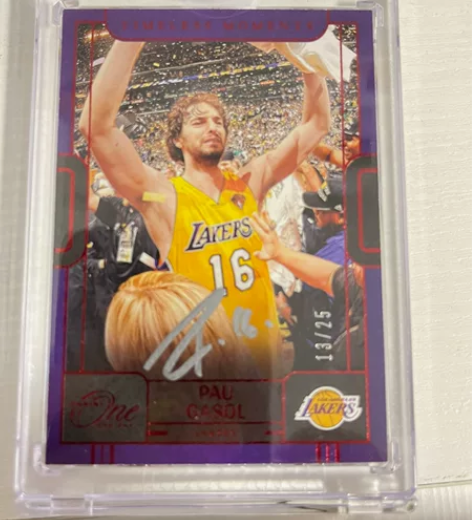 保罗 加索尔 湖人选图 夺冠时刻 科比的湖...