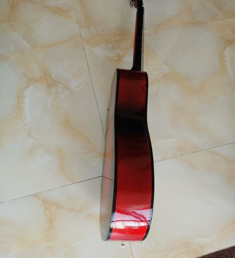 孩子初学吉他，yuezhjmu品牌，八成新...