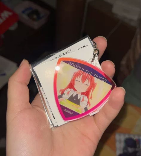 【出】喜多郁代拨片钥匙扣 上海A店产物,可...