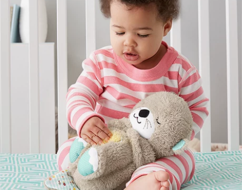 新年礼物费雪音乐安抚会呼吸水獭酣睡小考拉安...