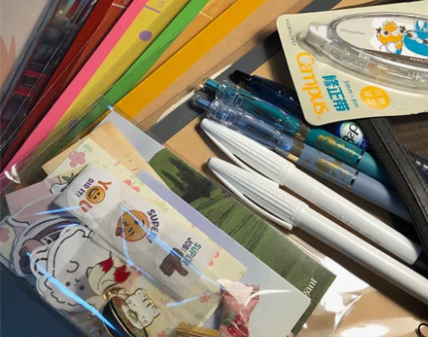 【出】包邮出国誉新年文具福袋礼盒 家里闲置...