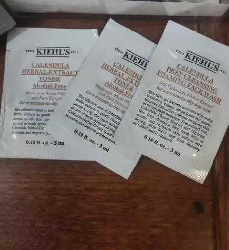 科颜氏金盏花爽肤水3ml*2  金盏花洁面...