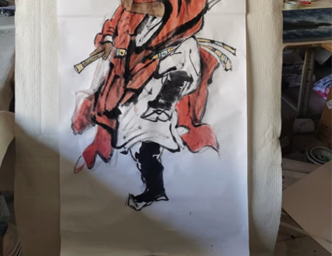 四尺整张写意人物，各种风格，接受定制 感兴...