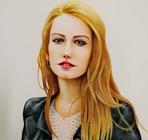 A4纸、彩色铅笔画 感兴趣的话点“我想要”...