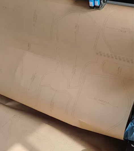 服装纸样打印 电脑制版画图出图服装纸样打印...