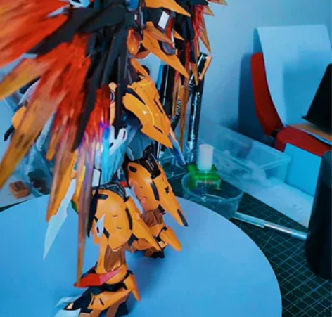 拼好的白起，荧光液渗线 感兴趣的话点“我想...