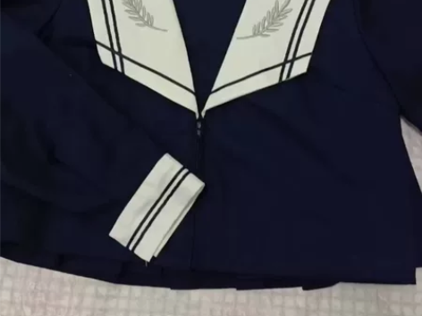 正统JK制服裙海军风刺绣水手服日系软妹学生...