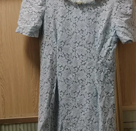 田园风蕾丝连衣裙，160的姐妹到膝盖 无穿...