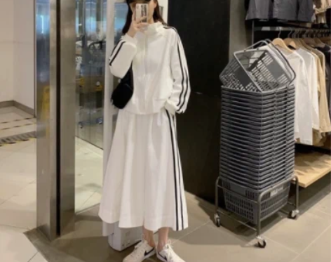 夏季新款套装女2023韩版宽松运动风百搭开...