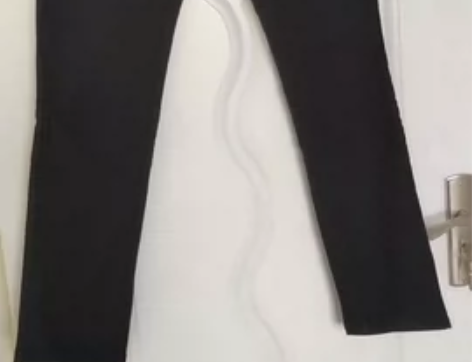 男士黑色休闲裤，尺码二九号，适合身高一米6...