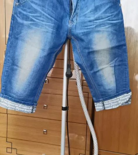 9.99成新的牛仔七分裤，身高1.65—1...