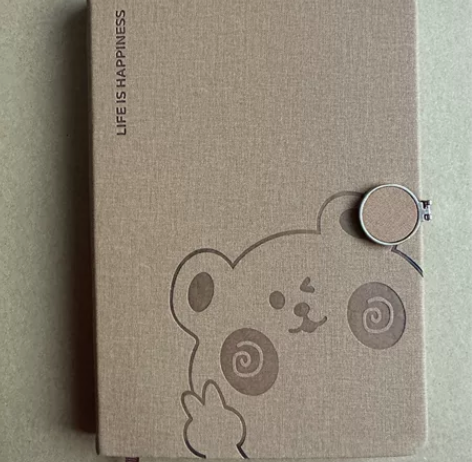 小熊日记本 5元 店铺满60元包邮￥51人...