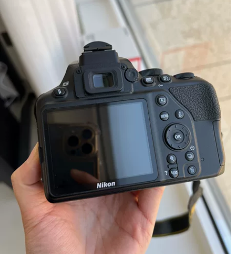 自用尼康D3500搭配18-55套机，带原...