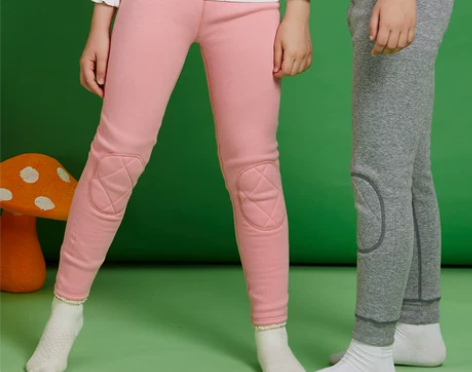 男童女童保暖裤加绒加厚打底裤儿童护膝内穿棉...