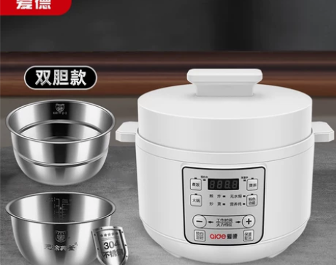 爱德4L家用304不锈钢电压力锅3-5人