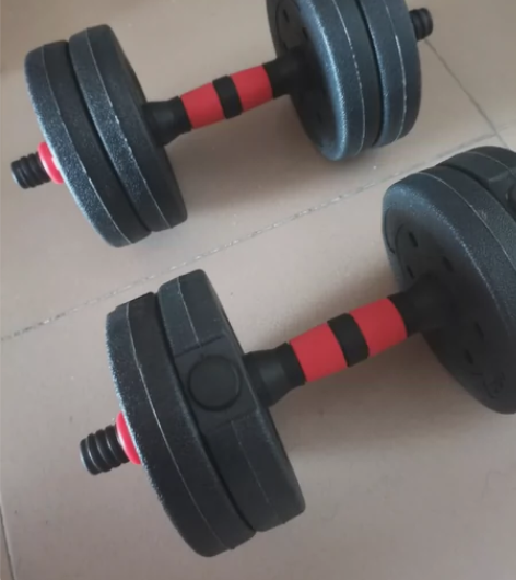 包邮100斤哑铃杠铃，男士健身家用练臂器，...