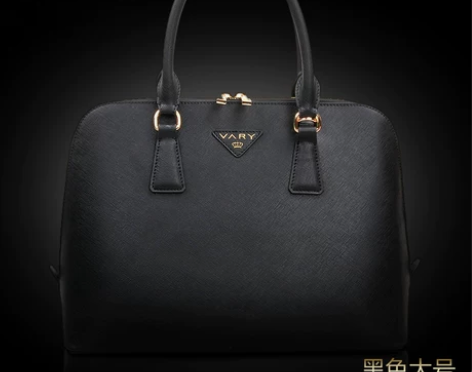 女士包包十字纹贝壳包中号欧美时尚手提单肩包...