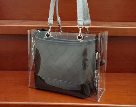 透明PVC手提包防水防潮奢侈品女包防尘袋保...