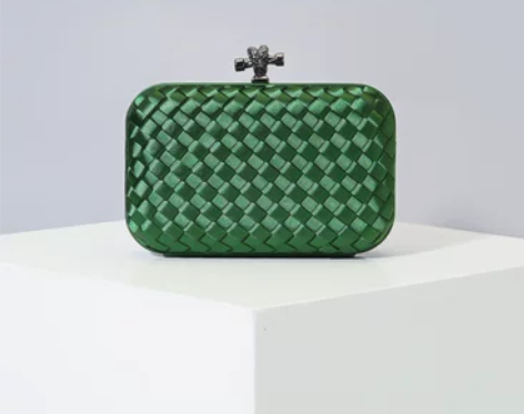 2021晚装钱包晚会小手包 丝绸手工编织女...