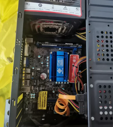 intel四核4G台式电脑主机组装机，在家...