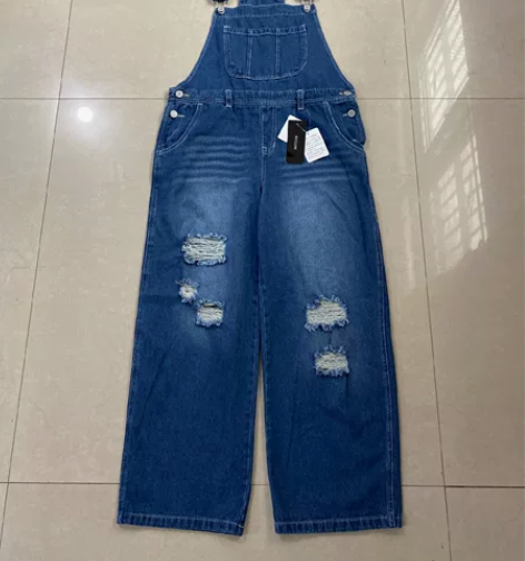 全新 日本订单品牌BEGUM 女款破洞牛仔...