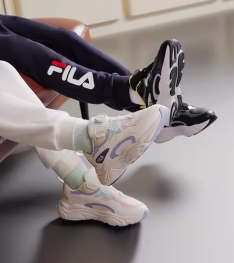 FILA斐乐童鞋儿童跑步鞋2023秋冬新款...