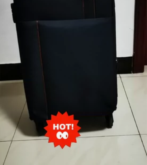 万向轮行李箱拉杆箱，24寸行李箱，买回来用...