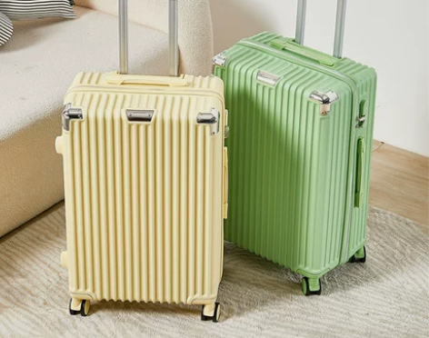 ?高颜值行李箱女新款20寸小型静音密码箱男...